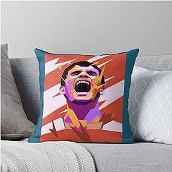 Tenis Carlos Alcaraz Throw Pillow