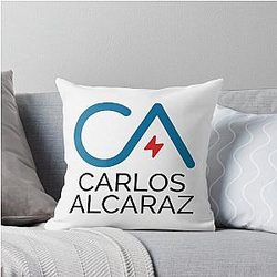 The Alcaraz Throw Pillow