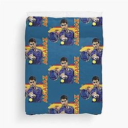 Carlos Alcaraz Duvet Cover