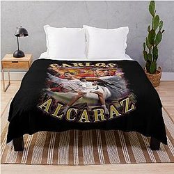 CARLOS ALCARAZ Throw Blanket