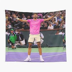 Who am I Carlos Alcaraz Tapestry