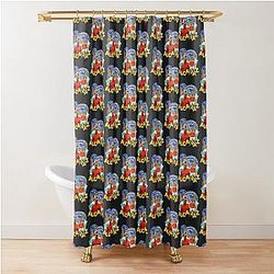 Carlos Alcaraz Shower Curtain