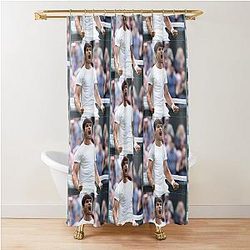 Tenis Shower Curtain Carlos Alcaraz
