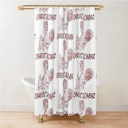 Carloz Alcaraz Shower Curtain