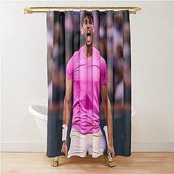 Carlos Alcaraz Shower Curtain