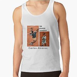 The Spanish Champion Carlos Alcaraz Tank Top