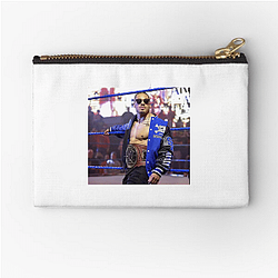 Carmelo Hayes Always Athletic Always Confident Carmelo Hayes Zipper Pouches
