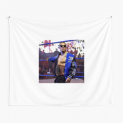 Carmelo Hayes Always Athletic Always Confident Carmelo Hayes Tapestries