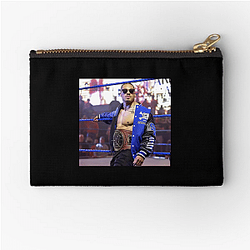 Carmelo Hayes Always Athletic Always Confident Carmelo Hayes Zipper Pouches
