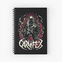Die Without Hope Carnifex Heavy Metal Spiral Notebook
