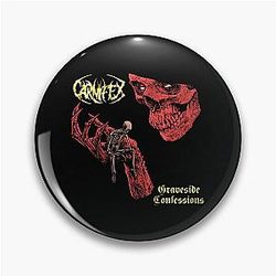 Pray for Peace Carnifex Deathcore Gift Fan Pin