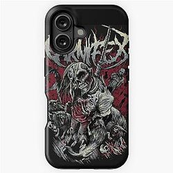 Vintage Retro Band Carnifex Art Logo  iPhone Tough Case