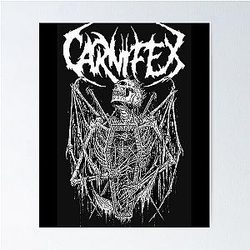 Vintage Retro Atwork Carnifex Limited Edition Poster