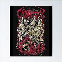 Premium Carnifex Art Band Vintage Retro Poster