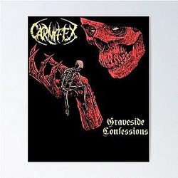 Limited Edition Carnifex The Real American Deathcore Band Poster