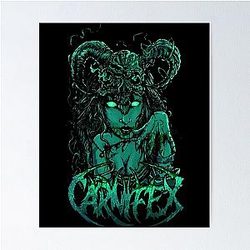 In Coalesce With Filth and Faith Carnifex Band Poster