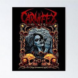 Music Vintage Retro Carnifex Gifts Movie Fan Poster