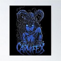Vintage Photograp Carnifex Band Rock Carnifex Graphic For Fan Poster