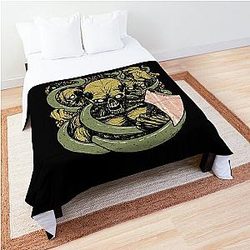 Special Present Carnifex Deathcore Distressed Grungy Vintage Gifts Movie Comforter