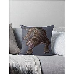 Thylacoleo carnifex Throw Pillow
