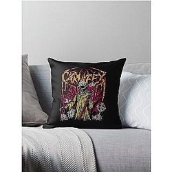 Best Of Carnifex Band The Real American Deathcore Band Throw Pillow