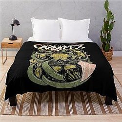Special Present Carnifex Deathcore Distressed Grungy Vintage Gifts Movie Throw Blanket