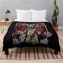 Best Of Carnifex Band The Real American Deathcore Band Throw Blanket