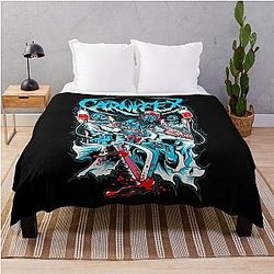 Beautiful Model Carnifex Band Rock Metal Carnifex Classic Fans Throw Blanket