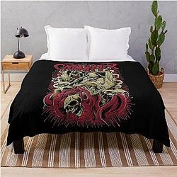 Funny Men Carnifex Band Rock Carnifex Classic Fan Throw Blanket