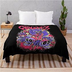Great Model Carnifex Band Rock Metal Carnifex Gift Music Fans Throw Blanket