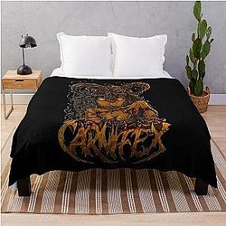 Birthday Gifts Carnifex Band Rock Carnifex Awesome For Movie Fan Throw Blanket