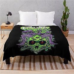 More Then Awesome Carnifex Band Rock Metal Carnifex Gifts Music Fans Throw Blanket
