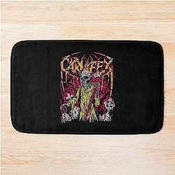 Pale Ghost Carnifex Heavy Metal Music Bath Mat