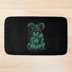 In Coalesce With Filth and Faith Carnifex Band Bath Mat