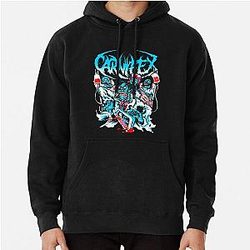 Retro Lie to My Face Carnifex Band Pullover Hoodie