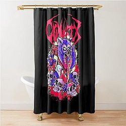 Music Drown Me in Blood Carnifex Band Shower Curtain