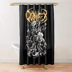 Collaborating Like Killers Metal Band Carnifex Shower Curtain