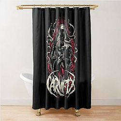 Die Without Hope Carnifex Heavy Metal Shower Curtain