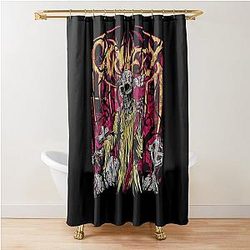 Pale Ghost Carnifex Heavy Metal Music Shower Curtain