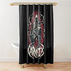 Graveside Confessions Carnifex Death Metal Shower Curtain