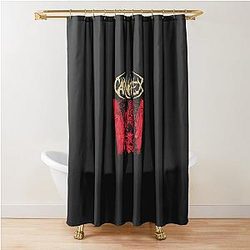 Band Carnifex MMMERCH Carnifex in the Graveyard Shower Curtain