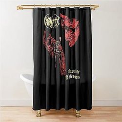 Pray for Peace Carnifex Deathcore Gift Fan Shower Curtain