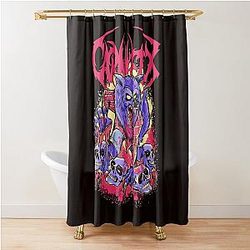 Great Model Carnifex Band Rock Metal Carnifex Gift Music Fans Shower Curtain