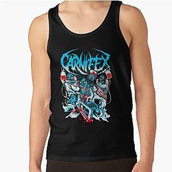 Retro Lie to My Face Carnifex Band Tank Top