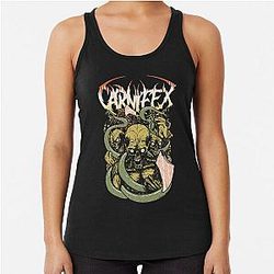 Special Present Carnifex Deathcore Distressed Grungy Vintage Gifts Movie Racerback Tank Top