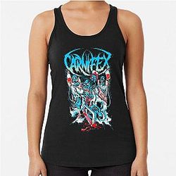 Beautiful Model Carnifex Band Rock Metal Carnifex Classic Fans Racerback Tank Top