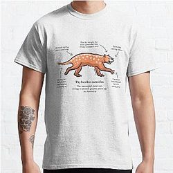 Thylacoleo carnifex the marsupial lion Classic T-Shirt