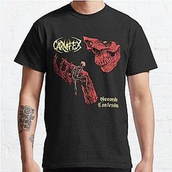 Limited Edition Carnifex The Real American Deathcore Band Classic T-Shirt
