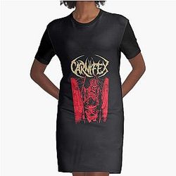 Band Carnifex MMMERCH Carnifex in the Graveyard Graphic T-Shirt Dress