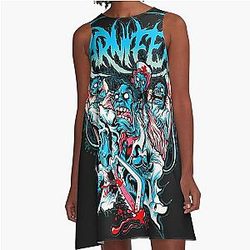 Beautiful Model Carnifex Band Rock Metal Carnifex Classic Fans Classic T-Shirt A-Line Dress